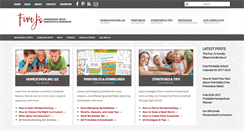 Desktop Screenshot of fivejs.com